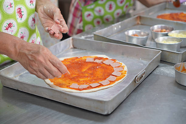 Making Homemade Pizza Together: A Live Online Cooking Class Adventure